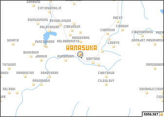 map of Wanasuka