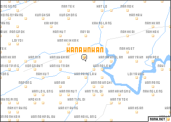 map of Wān Awnwan