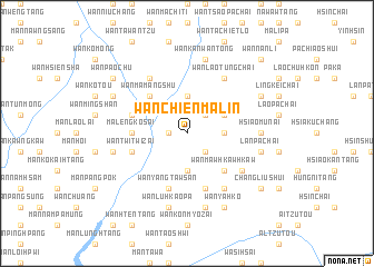 map of Wān Chienma-lin