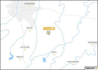 map of Wānch