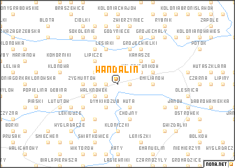 map of Wandalin