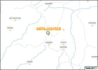 map of Wandju Dinga