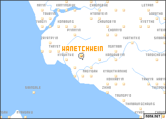 map of Wanetchwein