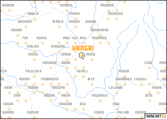 map of Wangai