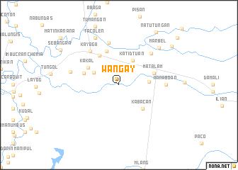 map of Wangay