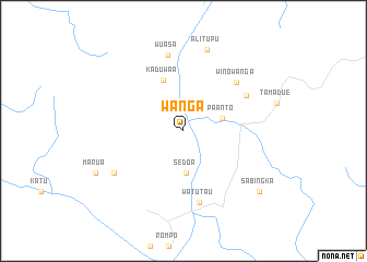 map of Wanga