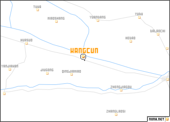 map of Wangcun