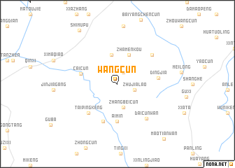 map of Wangcun