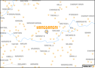 map of Wangdang-ni