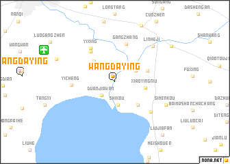 map of Wangdaying