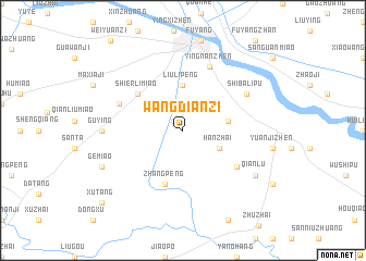 map of Wangdianzi