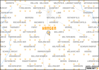 map of Wangen