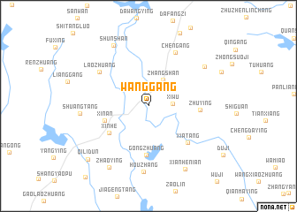 map of Wanggang