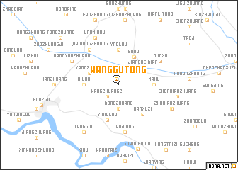 map of Wanggutong