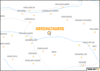 map of Wanghuzhuang
