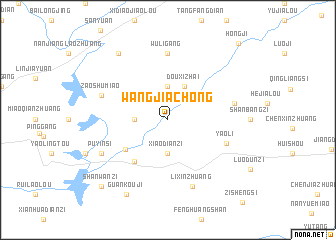 map of Wangjiachong