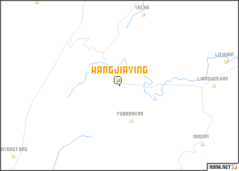 map of Wangjiaying