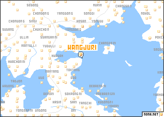 map of Wangju-ri