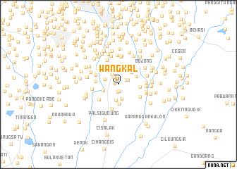 map of Wangkal