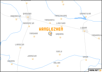 map of Wanglezhen