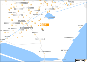map of Wangqi