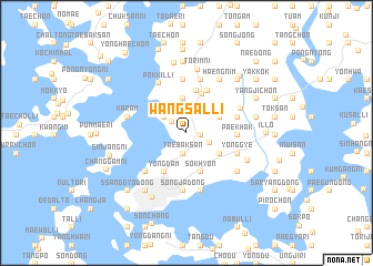 map of Wangsal-li