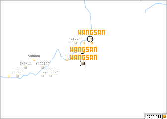 map of Wangsan