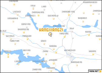 map of Wangxiangzi