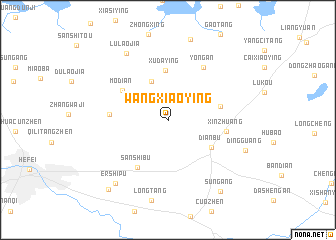 map of Wangxiaoying