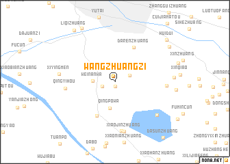 map of Wangzhuangzi