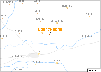 map of Wangzhuang