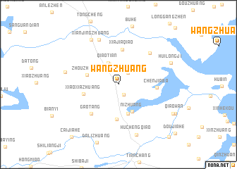 map of Wangzhuang