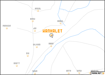 map of Wanh Alet