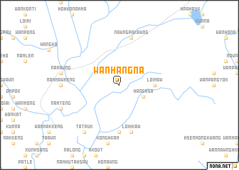 map of Wān Hangnā