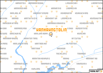 map of Wān Hawngto-lin