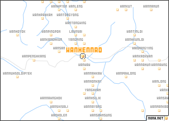 map of Wān Hēnnao