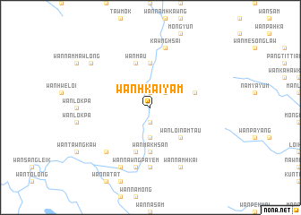 map of Wān Hkai-yam