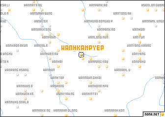 map of Wān Hkampyep