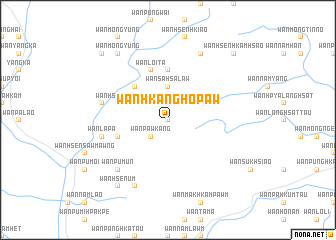 map of Wān Hkang Ho-paw