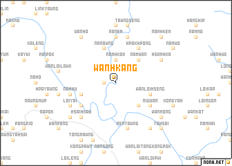 map of Wān Hkang