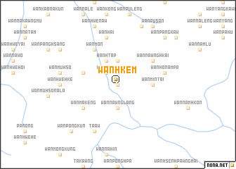 map of Wān Hkem