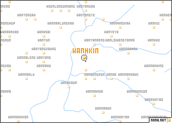 map of Wān Hkin