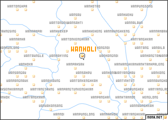 map of Wān Ho-li