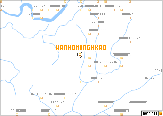 map of Wān Ho-mönghkao