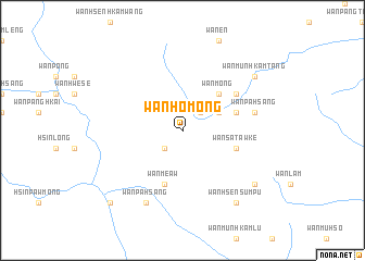 map of Wān Hō-möng