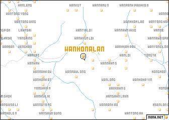 map of Wān Ho-na-lan