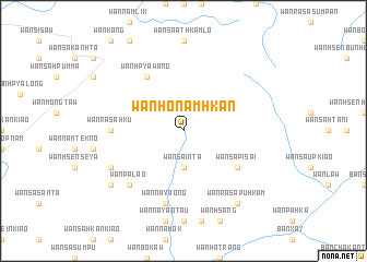 map of Wān Ho-namhkan