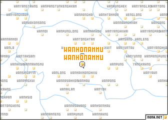 map of Wān Ho-nammu
