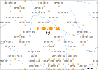 map of Wān Ho-namsu