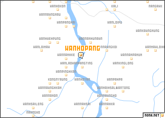 map of Wān Ho-pāng